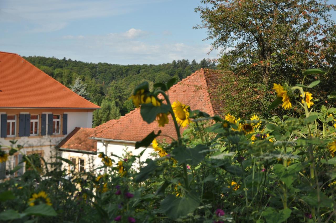 Ferienwohnung Altes Pfarrhaus Bargen 外观 照片